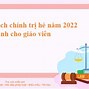 Bài Thu Hoạch Chính Trị Hè 2023 Giáo Viên