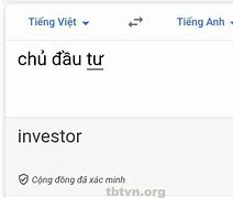 Danh Mục Đầu Tư Tiếng Anh