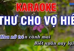 Thư Cho Vợ Hiền Karaoke Có Lời